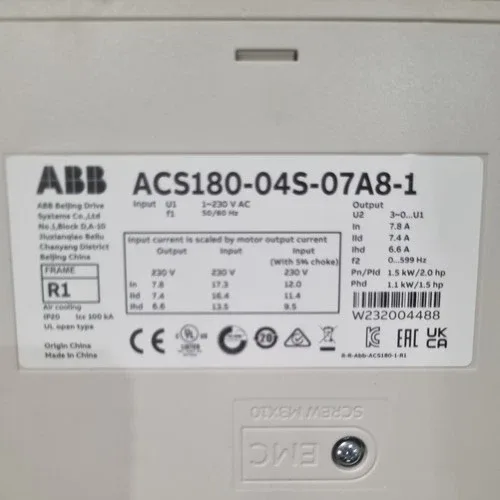 ABB ACS180-04S-07A8-1 2