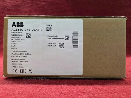 ABB ACS180-04S-07A8-2 * Next Day Air Available * 6