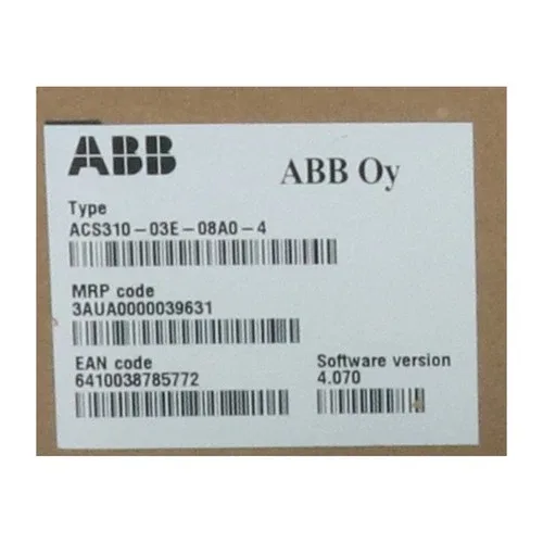 ABB ACS310-03E-08A0-4 frequency converter 6