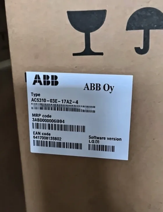 ABB ACS310-03E-17A2-4 frequency inverter 4