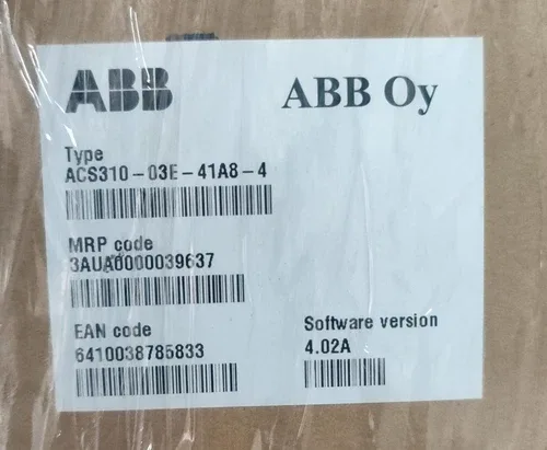 ABB ACS310-03E-41A8-4 VARIABLE FREQUENCY DRIVE 18.5 kW/25 HP 4