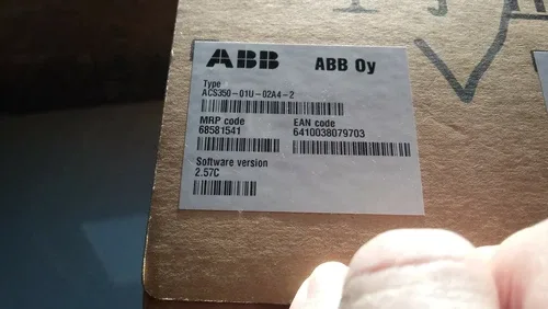 ABB ACS350-01U-02A4-2 Drive 5