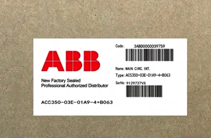 ABB ACS350-03E-01A9-4+B063 Frequency Converter 3ABD0000039759