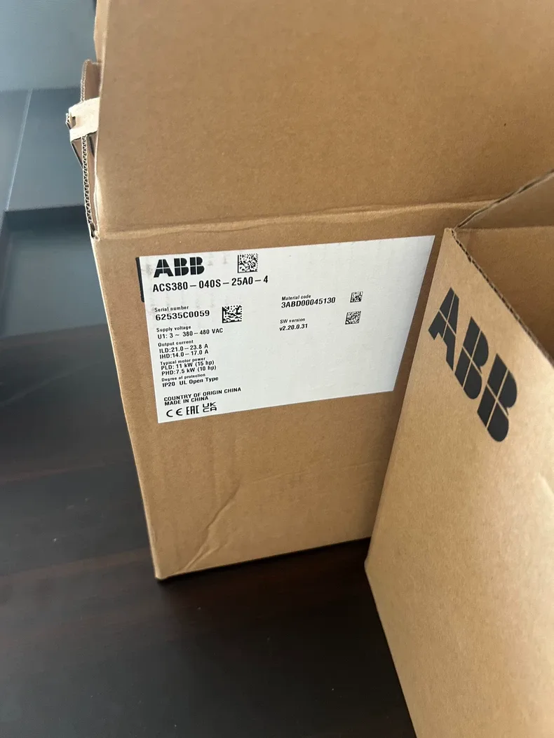 ABB Inverter ACS355-03E-04A7-2 3P AC200V ~ 240V 0.75KW 3