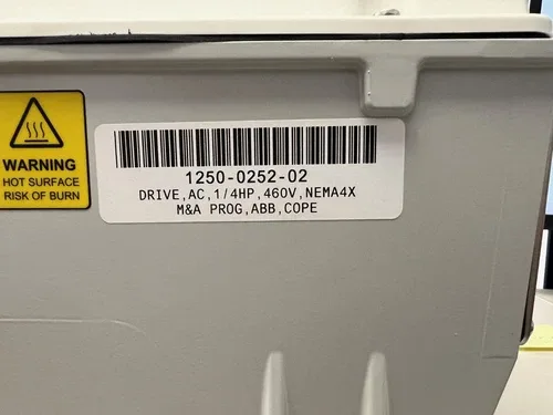 ABB ACS355-03U-01A2-4+B063 DRIVE AC 1/4HP 460V NEEMA4X 4