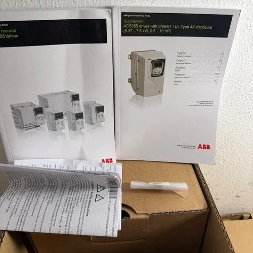 ABB ACS355-03U-08A8-4+B063+F278 Wall Mount 4 kW 5 HP IP66 NEMA 4X Inverter 2