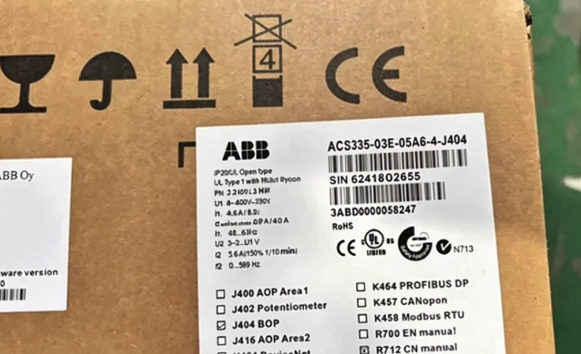 ABB ACS355-03E-05A6-4-J400 3