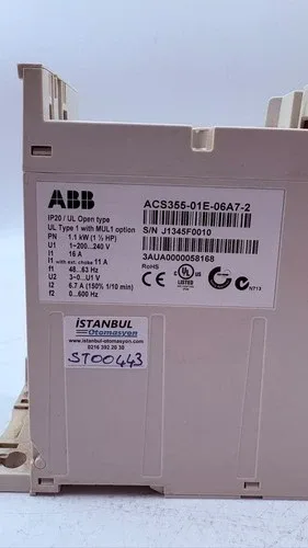 ABB ACS355-01E-06A7-2 3