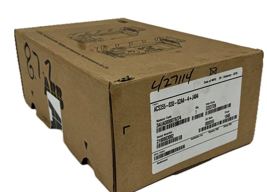 ABB ACS355-03U-02A4-4+J404 AC DRIVE VFD ACS35503U02A44J404 2