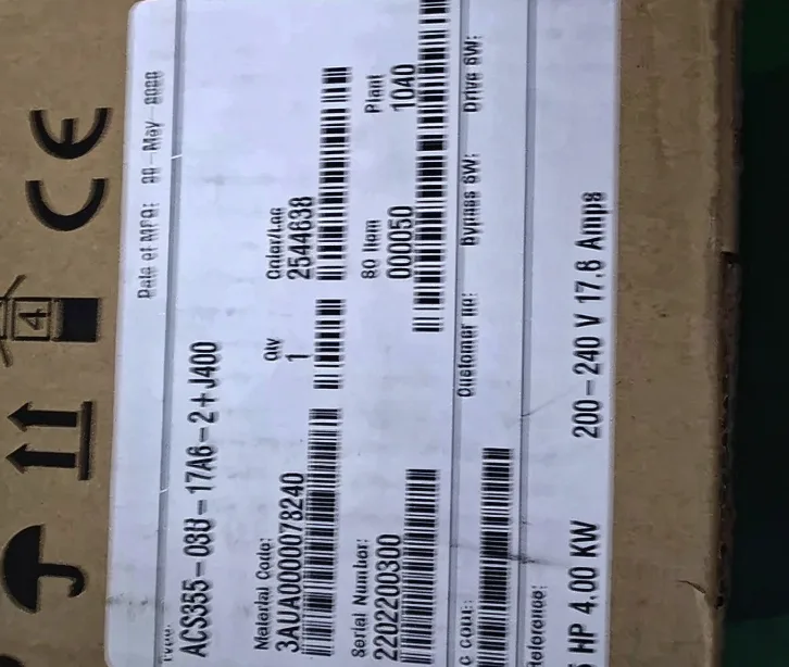 ABB ACS355-03U-17A6-2+J400 Inverter 3
