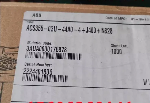 ABB ACS355-03U-44A0-4+J400+N828 inverters
