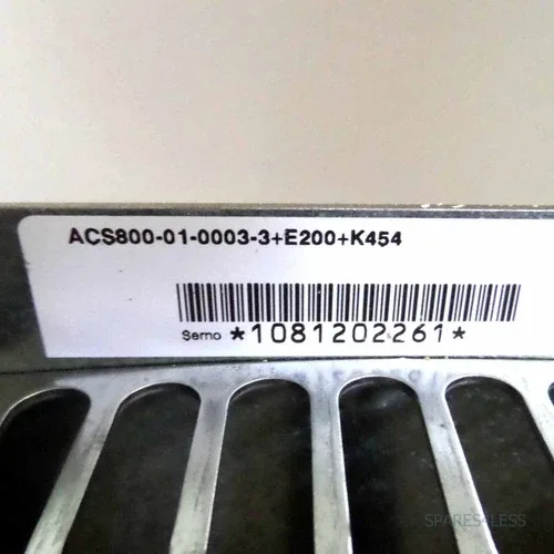 ABB ACS800-01-0003-3+E200+K454 Drive 4