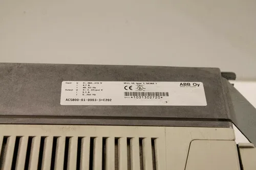 ABB ACS800-01-0003-3+E202 Drive 2