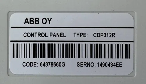 ABB ACS800-01-0004-3+E202 Inverter 3x380 415V 6.5A +CDP312R Panel 3