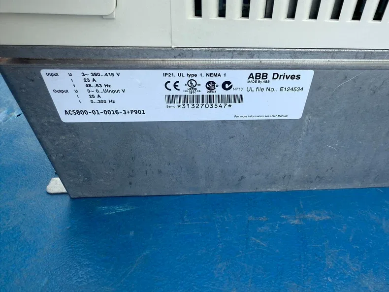 ABB Inverter ACS800-01-0016-3+P901 (ACS8000100163+P901) nl 3