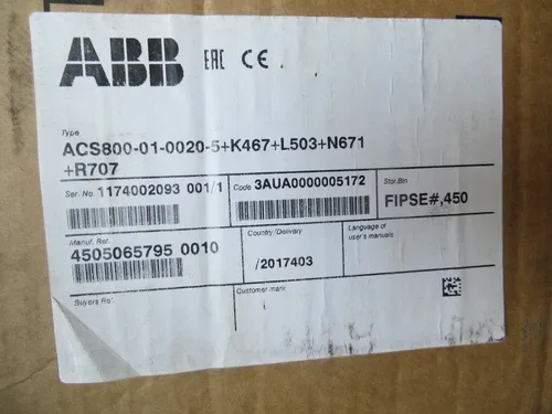 ABB ACS800-01-002-5+K467+L503+N671+R707 (Inverter) 3
