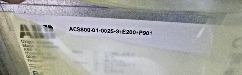 ABB ACS800-01-0025-3+E200+P901 3
