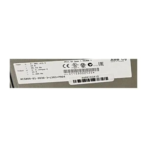 ABB ACS800-01-0030-3+L503 NFP 3
