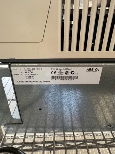 ABB ACS800-01-0070-5+E202+P904 2