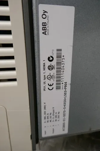ABB ACS800-01-0070-5+K454+L503+P904 2