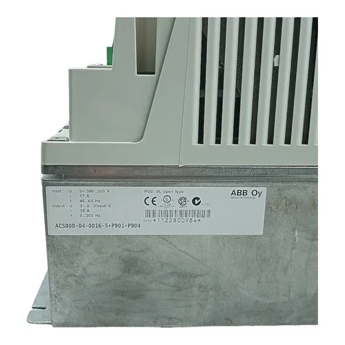 ABB Inversor de Frequ ncia ACS800-04-0016-5+P901+P904 11kW 3