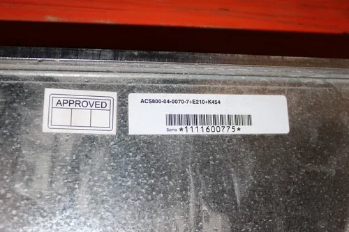 ABB ACS800-04-0070-7+E210+K454 Drive 79A 3
