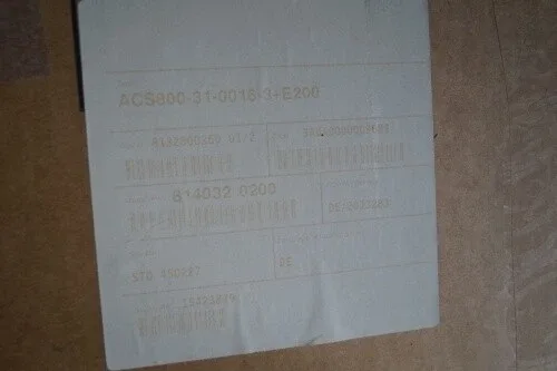 ABB Acs800-31-0016-3+E200 Frequency Converter With Control Panel 2
