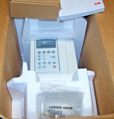 ABB 3 HP AC VFD Variable Frequency Drive 480 VAC ACS800-U1-0004-5
