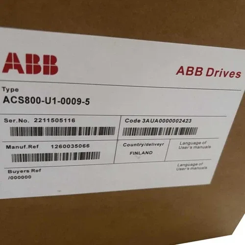 ABB Variable Frequency Drive ACS800-U1-0009-5 3AUA0000002423 7.5HP 3PH 3
