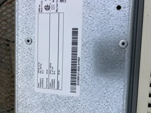 ABB ACS800-U1-0020-2+P901 / ACS800U100202P901 3