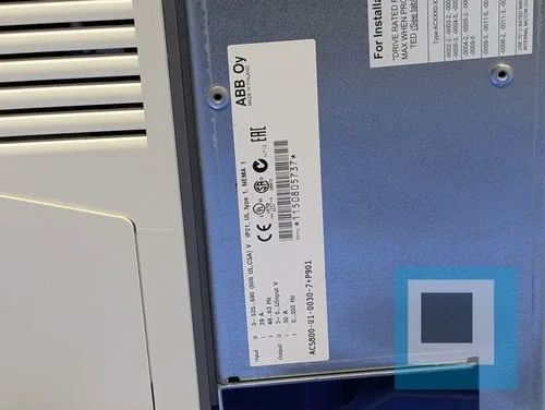 ABB ACS800-U1-0030-7 25 hp 600 V AC Drive ACS800-U1-0030-7+P901 2