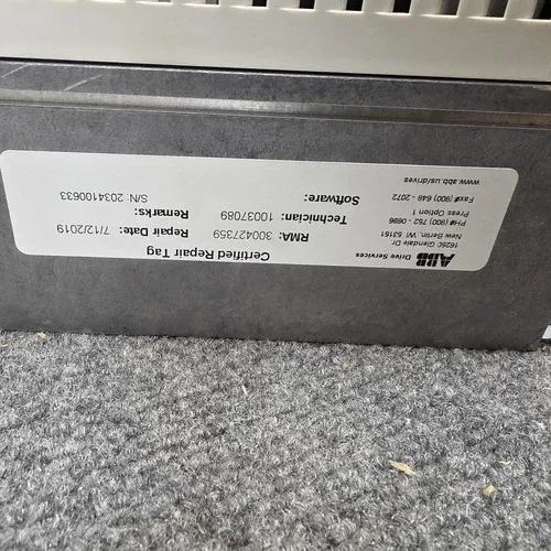 ABB ACS800-U1-009-5+L502+P901 with CDP 312R Control Panel 2