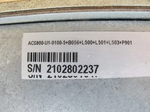 ABB ACS800-U1-0100-5+B056+L500+L501 AC Drive 100 HP 480 V ACS 800 100HP 75 KW 2