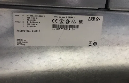 ABB ACS800-U31-0120-5 AC Drive PARTS REPAIR OFFERS WELCOME 3