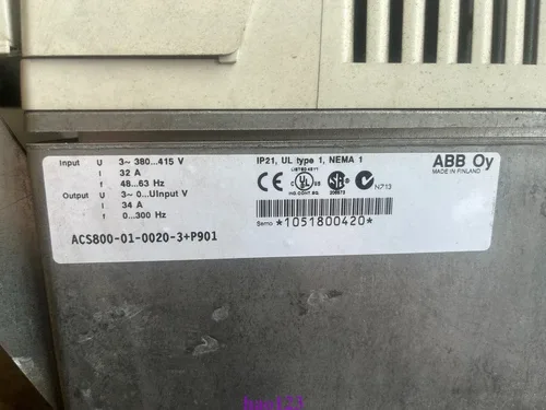 ABB ACS800-01-0070-3+D150+P901 75KW inverter 2