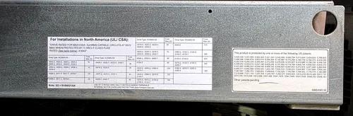 ABB AC DRIVE - ACS800-04-0120-5+D150+J400+K454+L502+L509+P901+Q950 4