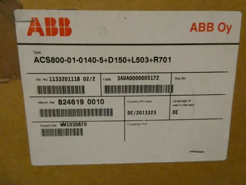 ABB ACS800-01-0140-5+D150+L503+R701 4