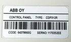 ABB Oy ACS800-104-0070-5+N671+Q967 96A +CDP312R Panel +RETA-02 +RDCO-02C 2