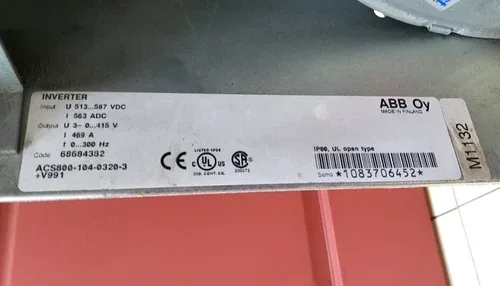 ABB ACS800-104-0320-3+V991 INVERTER 2