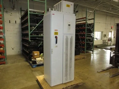ABB ACS800 AC Drive ACS800-PC-0400-5+B055 400HP 3Ph Breaker Disconnect