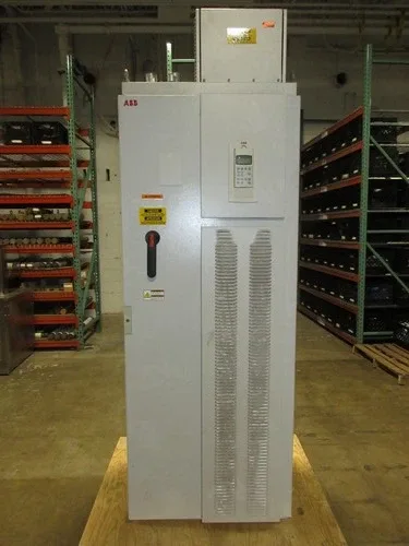 ABB ACS800 AC Drive ACS800-PC-0400-5+B055 400HP 3Ph Breaker Disconnect 3