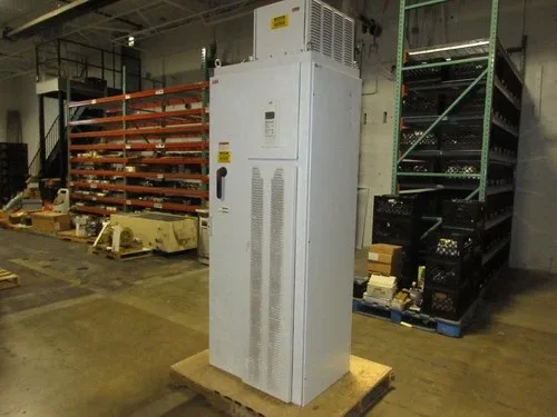 ABB ACS800 AC Drive ACS800-PC-0400-5+B055 400HP 3Ph Breaker Disconnect 2
