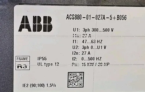 ABB ACS880-01-027A AC 3