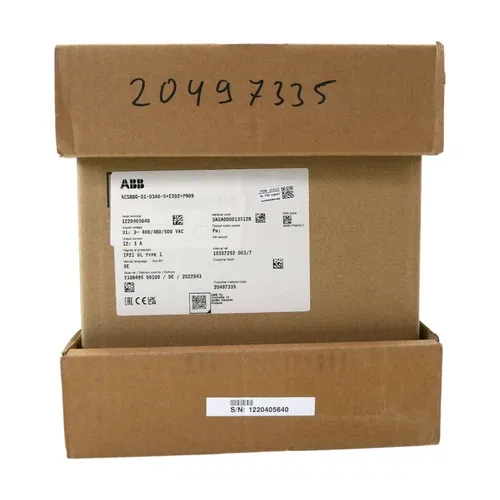 ABB ACS880-01-03A0-5+E202+P909 1.1kW Frequency Inverter 3A 400VAC 3