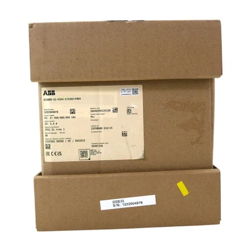 ABB ACS880-01-03A4-5+E202+P909 1.5kW Frequency Inverter 3.4A 400VAC 3