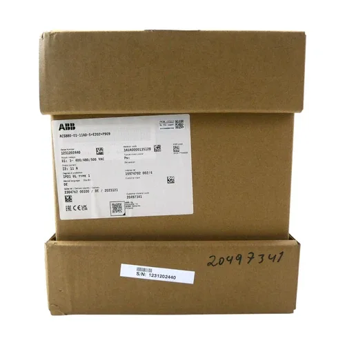 ABB ACS880-01-11A0-5+E202+P909 5.5kW Frequency Inverter 11A 400VAC 3
