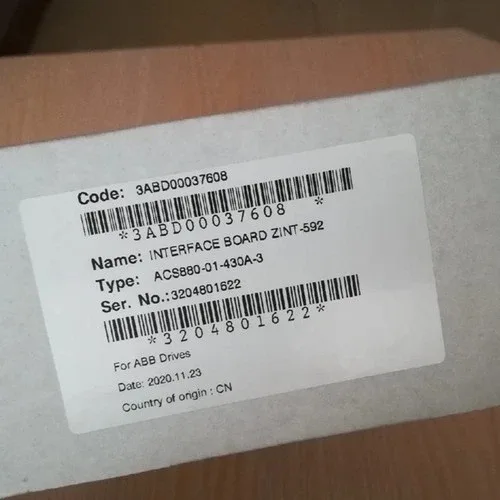 ABB ZINT-592 ACS880-01-430A-3 Driver board 4