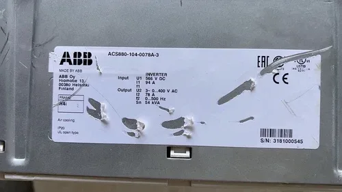 ABB ACS880-104-0078A-3 Inquiries Welcome 2