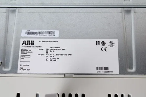 ABB ACS880-104-0078A-5 Drive 4