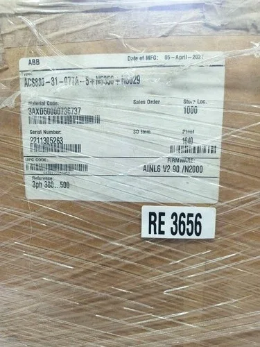 ABB ACS880-31-077A-5+N5350+N5029 VFD DRIVE 45KW 60HP 380-500V 3